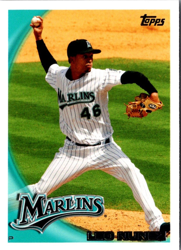 2010 Topps Leo Nunez #246