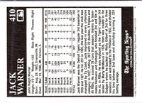 1992 Conlon Collection TSN Jack Warner #410
