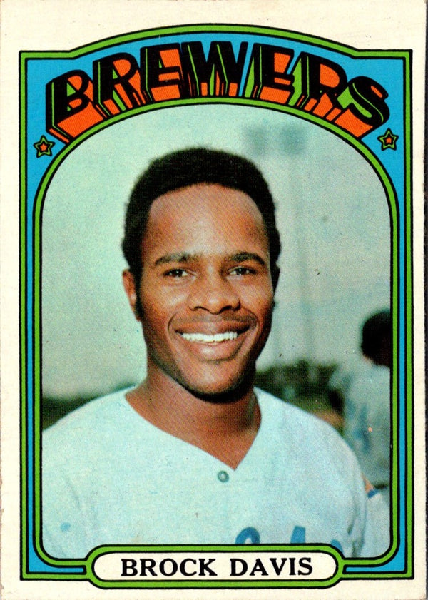 1972 Topps Brock Davis #161