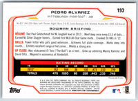 2014 Bowman Pedro Alvarez #193