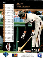 1994 Upper Deck Matt Williams #490