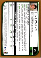 2008 Bowman Blue Troy Patton #211 /500