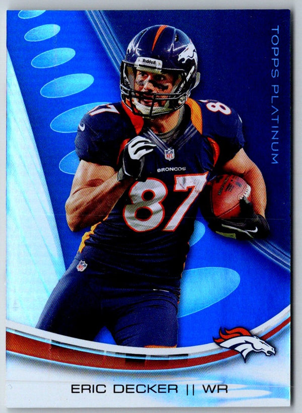 2013 Topps Platinum Eric Decker #90