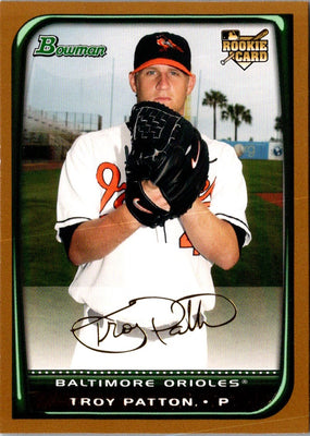 2008 Bowman Blue Troy Patton #211 /500