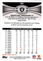 2012 Topps Sebastian Janikowski #86