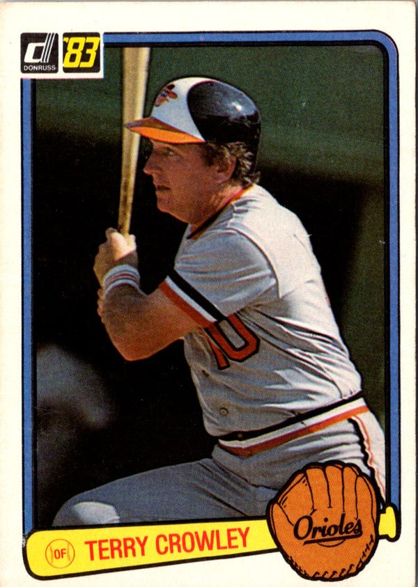 1983 Donruss Terry Crowley #457