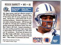 1992 Proset Reggie Barrett #787
