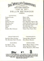 2012 Topps Allen & Ginter Dellin Betances #315 Rookie