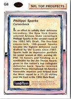 1992 Upper Deck Gold Phillippi Sparks #G8