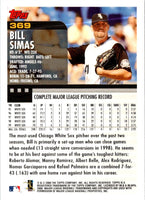 2000 Topps Bill Simas #369