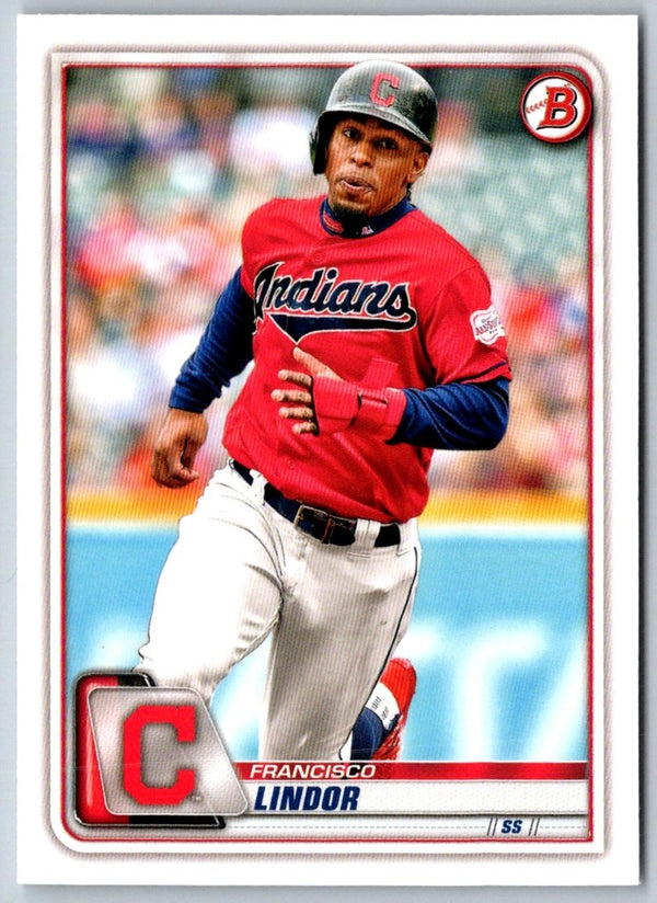 2020 Bowman Francisco Lindor #4