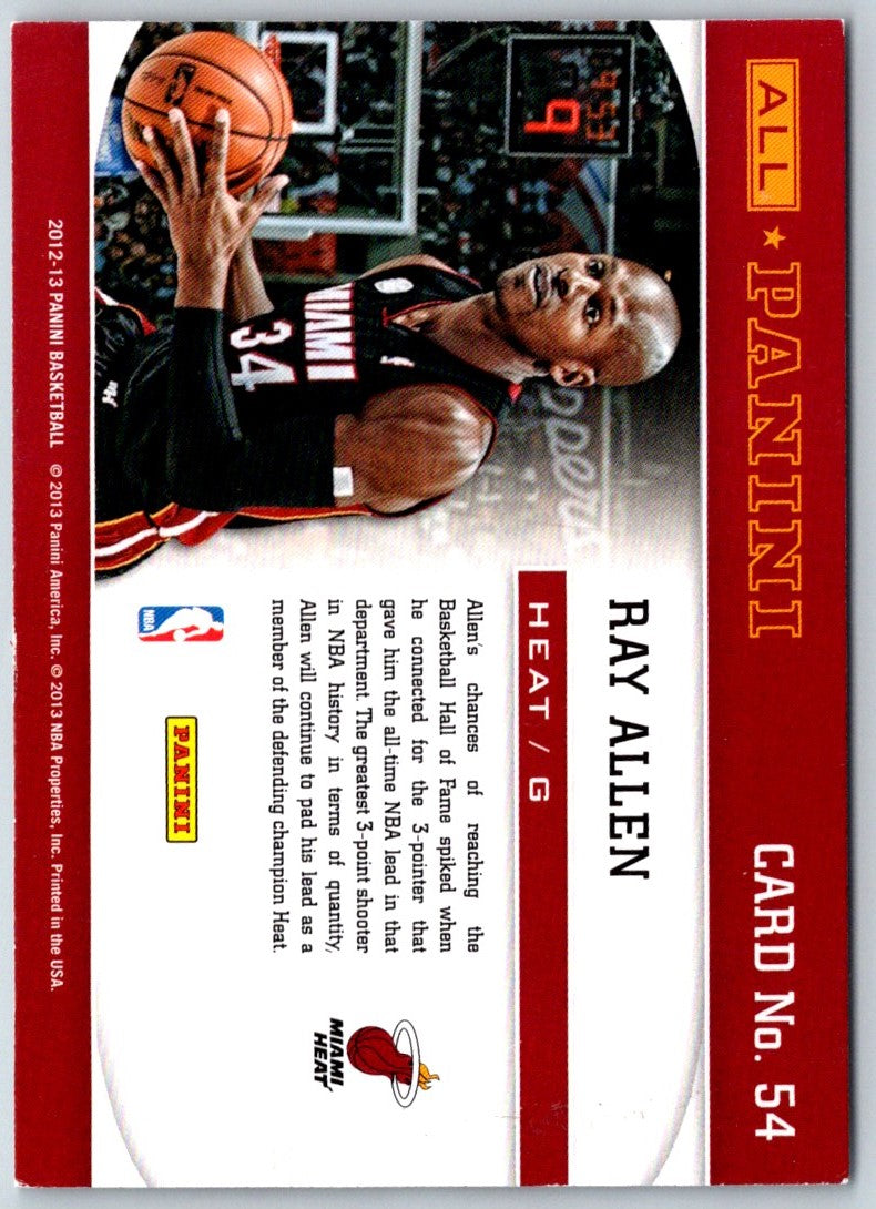 2012 Panini Ray Allen