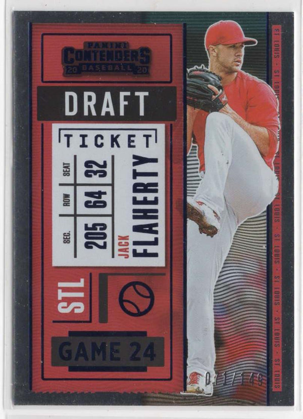 2020 Panini Contenders Jack Flaherty #61