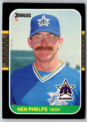 1986 Donruss Ken Phelps #317