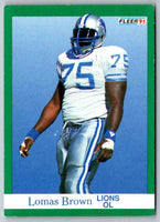 1991 Fleer Ultra Lomas Brown #242