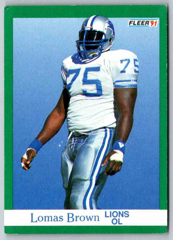 1991 Fleer Ultra Lomas Brown #242