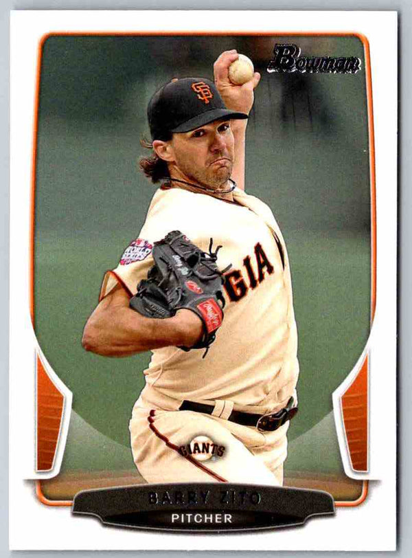 2013 Bowman Barry Zito #119