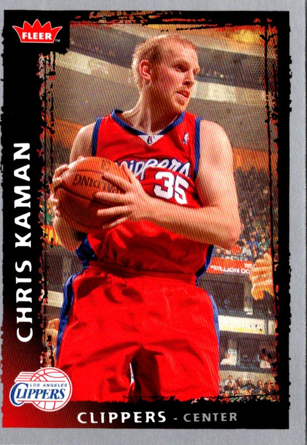 2008 Fleer Chris Kaman #177