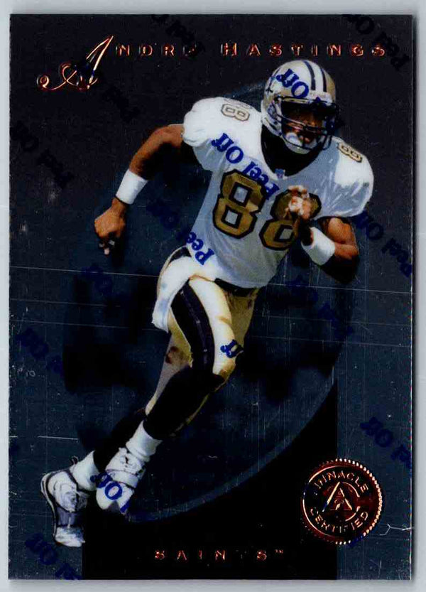 1997 Pinnacle Certified NFL Andre Hastings #66