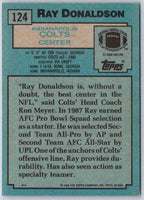 1988 Topps Ray Donaldson #124
