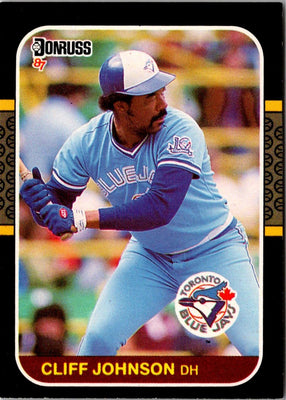 1987 Donruss Cliff Johnson #645