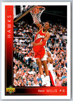 1993 Upper Deck Kevin Willis #117