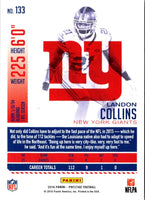 2016 Panini Prestige Landon Collins #133