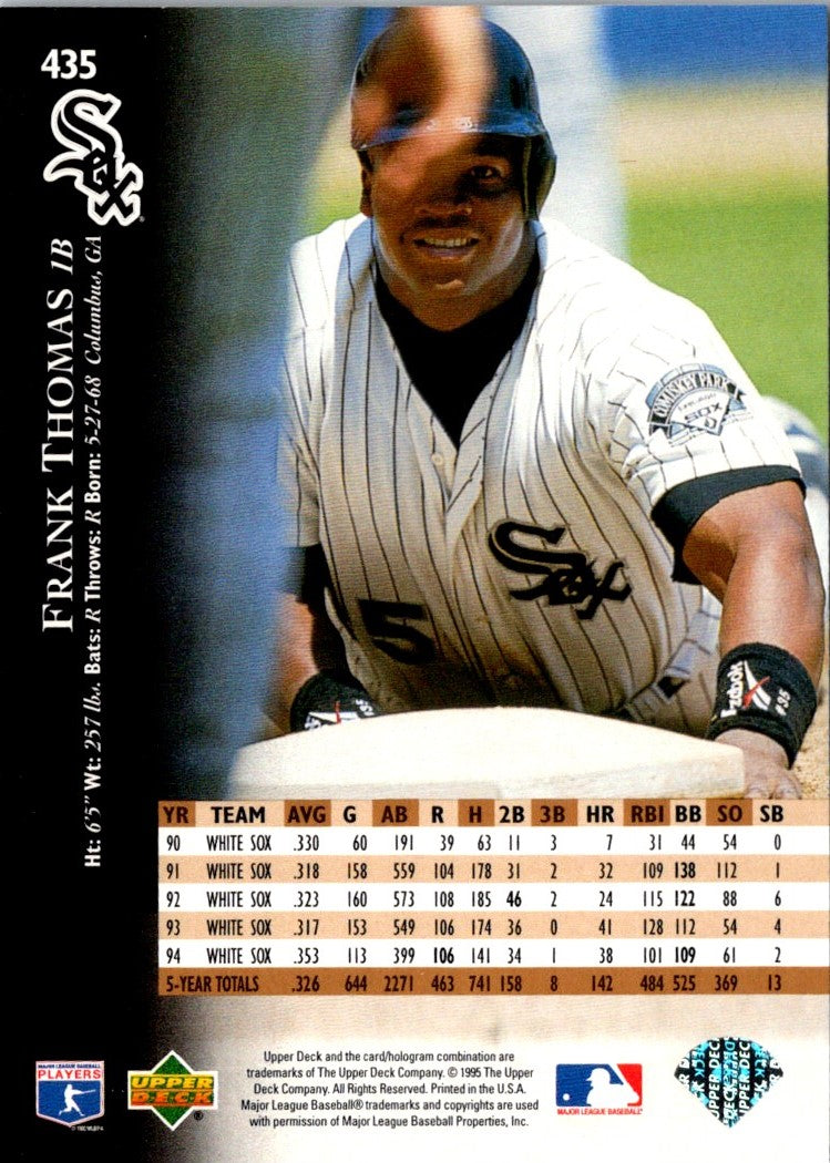 1995 Upper Deck Frank Thomas