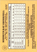 1985 Donruss Ken Oberkfell