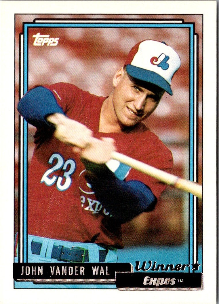 1992 Topps John Vander Wal