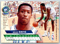 1993 Ultra Brian Davis #288 Rookie
