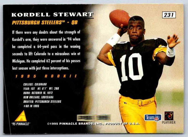 1995 Score Kordell Stewart