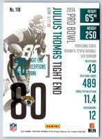 2015 Panini Spectra Julius Thomas #65