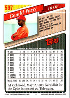 1993 Topps Gerald Perry #597