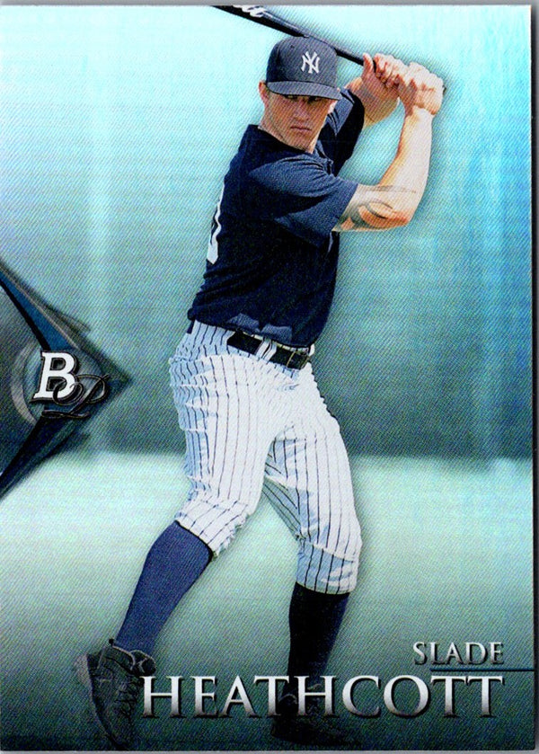 2014 Bowman Platinum Prospects Slade Heathcott #BPP96