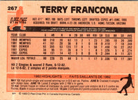 1983 O-Pee-Chee Terry Francona #267