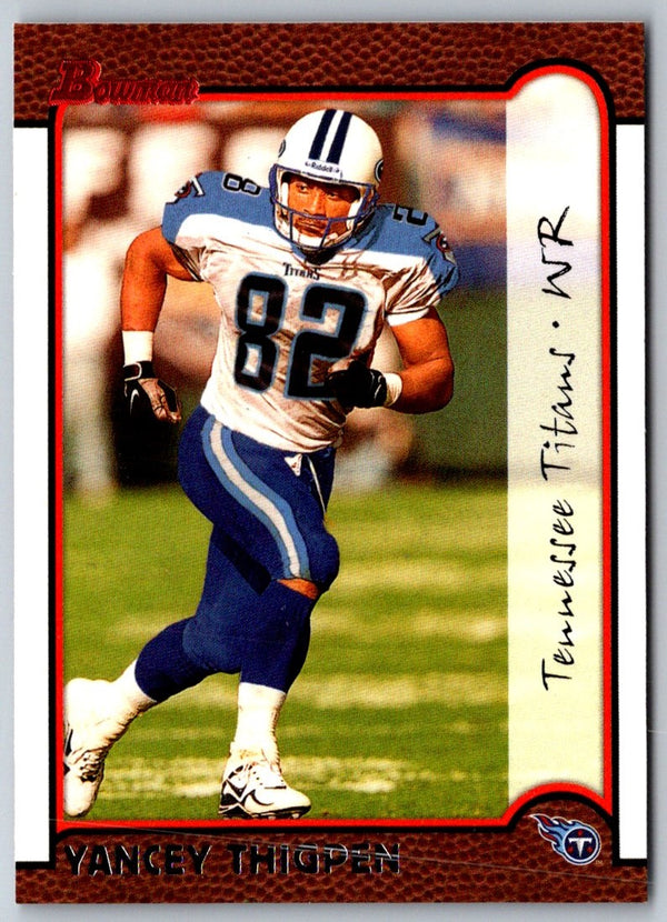 1999 Bowman Gold Yancey Thigpen #3 /99