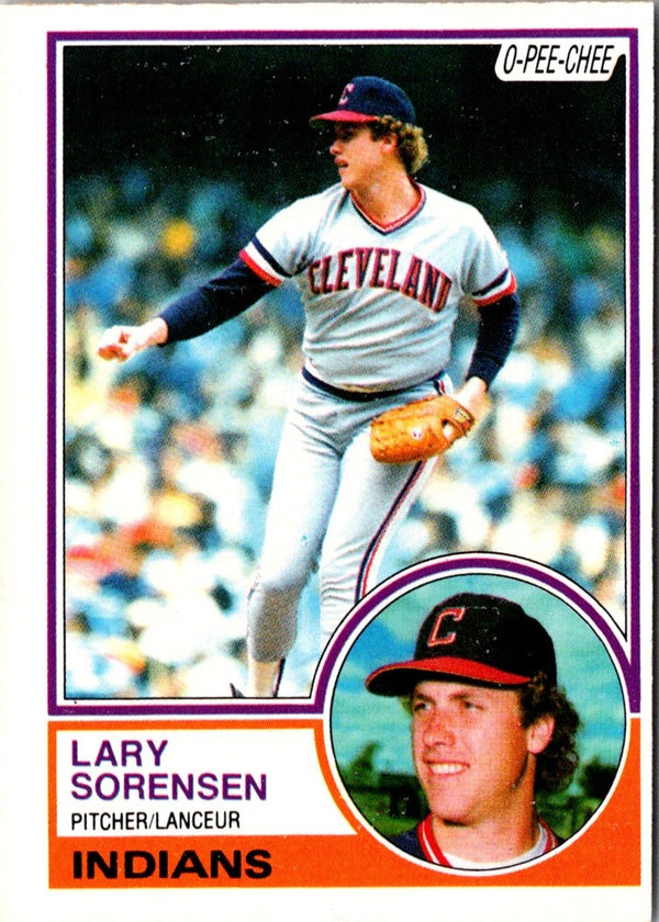 1983 O-Pee-Chee Lary Sorensen #48