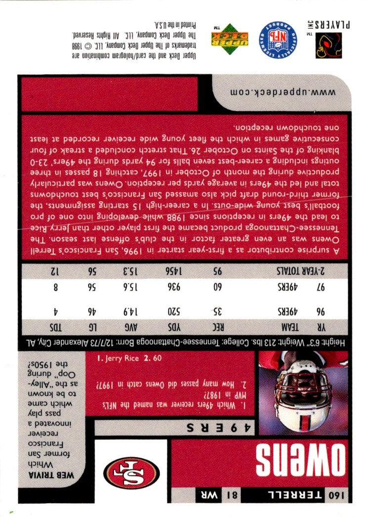 1999 Upper Deck Victory Terrell Davis