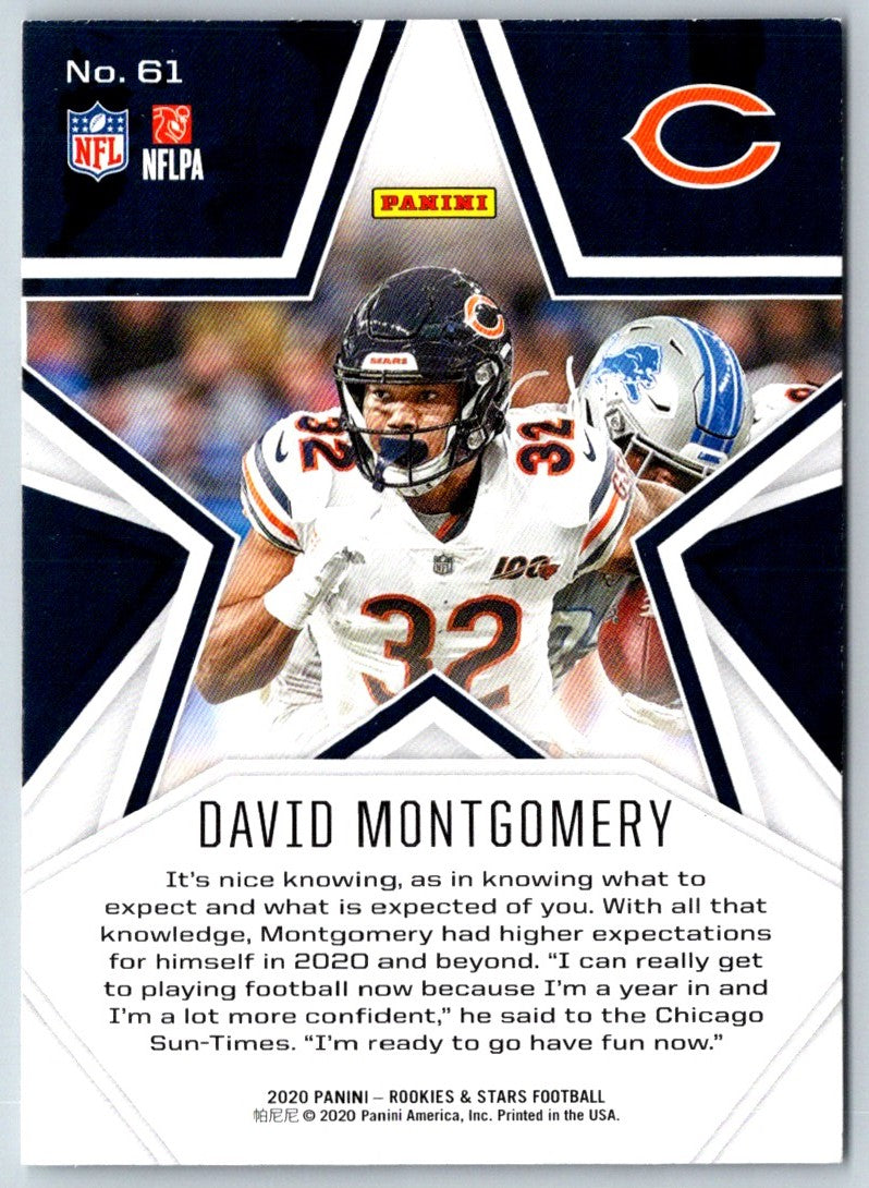 2019 Panini Absolute Rookie Materials David Montgomery