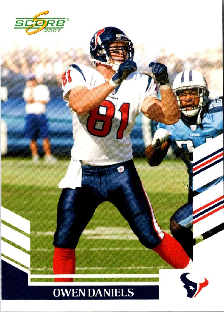 2007 Score Owen Daniels