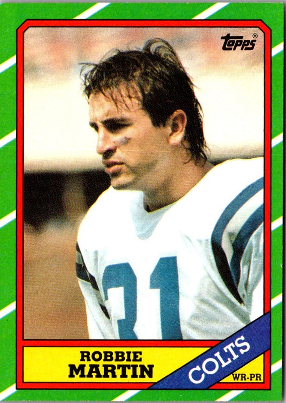 1986 Topps Robbie Martin #319 Rookie NM+