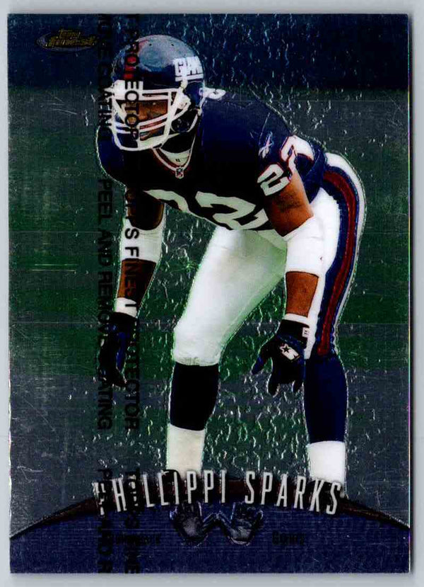 1998 Topps Finest Football Phillippi Sparks #235