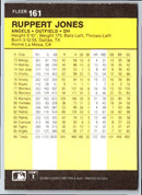 1986 Fleer Ruppert Jones