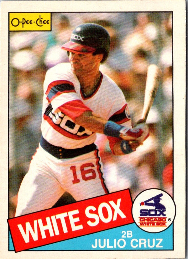 1985 O-Pee-Chee Julio Cruz #71