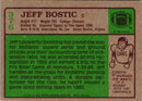 1984 Topps Jeff Bostic