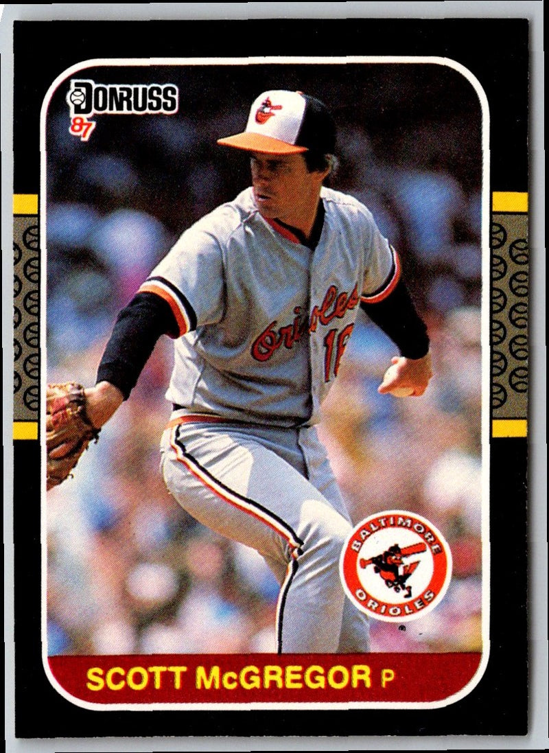 1987 Donruss Scott McGregor