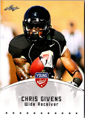2012 Leaf Young Stars Chris Givens #18