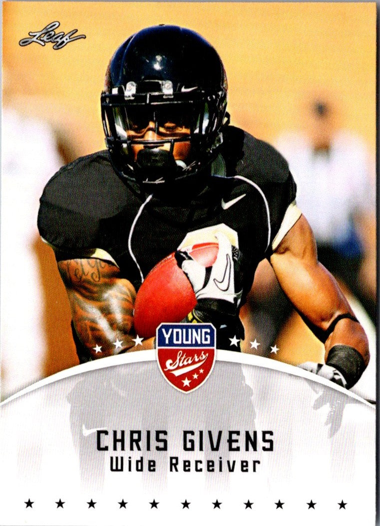 2012 Leaf Young Stars Chris Givens