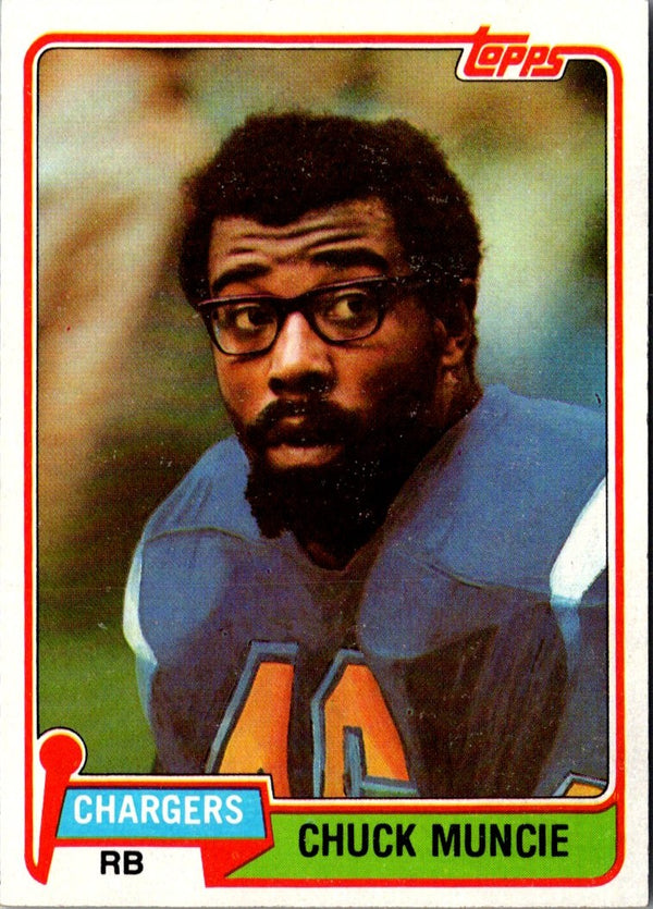 1981 Topps Chuck Muncie #105 NM-MT
